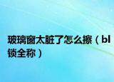 玻璃窗太臟了怎么擦（bl鎖全稱）