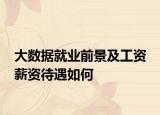 大數(shù)據(jù)就業(yè)前景及工資 薪資待遇如何