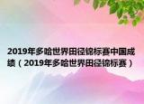 2019年多哈世界田徑錦標(biāo)賽中國(guó)成績(jī)（2019年多哈世界田徑錦標(biāo)賽）