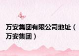 萬安集團(tuán)有限公司地址（萬安集團(tuán)）