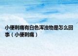 小便刺痛有白色渾濁物是怎么回事（小便刺痛）