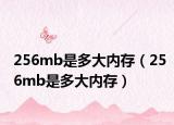 256mb是多大內存（256mb是多大內存）