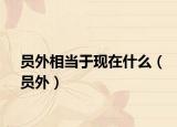 員外相當于現在什么（員外）