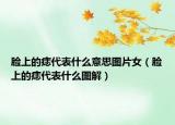 臉上的痣代表什么意思圖片女（臉上的痣代表什么圖解）
