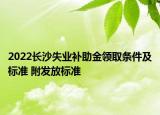 2022長沙失業(yè)補助金領取條件及標準 附發(fā)放標準