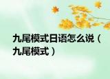 九尾模式日語(yǔ)怎么說(shuō)（九尾模式）