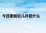 今日更新坎兒井是什么