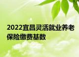 2022宜昌靈活就業(yè)養(yǎng)老保險繳費基數(shù)