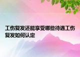 工傷復(fù)發(fā)還能享受哪些待遇工傷復(fù)發(fā)如何認(rèn)定