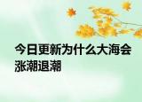 今日更新為什么大海會漲潮退潮
