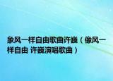 象風(fēng)一樣自由歌曲許巍（像風(fēng)一樣自由 許巍演唱歌曲）