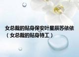 女總裁的貼身保安葉星辰蘇依依（女總裁的貼身特工）