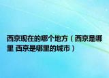 西京現(xiàn)在的哪個地方（西京是哪里 西京是哪里的城市）
