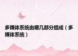 多媒體系統(tǒng)由哪幾部分組成（多媒體系統(tǒng)）