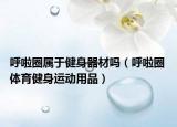 呼啦圈屬于健身器材嗎（呼啦圈 體育健身運(yùn)動(dòng)用品）
