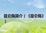 昆侖殤簡介（《昆侖殤》）