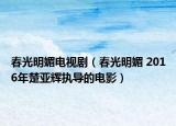 春光明媚電視劇（春光明媚 2016年楚亞輝執(zhí)導(dǎo)的電影）