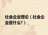 社會企業(yè)理論（社會企業(yè)是什么?）