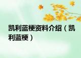 凱利藍(lán)梗資料介紹（凱利藍(lán)梗）