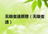 無級(jí)變速原理（無級(jí)變速）