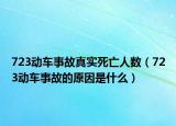 723動車事故真實死亡人數(shù)（723動車事故的原因是什么）