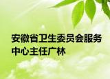 安徽省衛(wèi)生委員會服務(wù)中心主任廣林