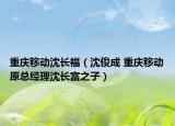 重慶移動(dòng)沈長(zhǎng)福（沈俊成 重慶移動(dòng)原總經(jīng)理沈長(zhǎng)富之子）