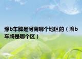 豫b車牌是河南哪個(gè)地區(qū)的（渝b車牌是哪個(gè)區(qū)）