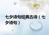 七夕詩(shī)句經(jīng)典古詩(shī)（七夕詩(shī)句）