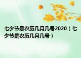七夕節(jié)是農(nóng)歷幾月幾號2020（七夕節(jié)是農(nóng)歷幾月幾號）
