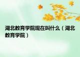 湖北教育學院現(xiàn)在叫什么（湖北教育學院）