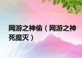 網(wǎng)游之神偷（網(wǎng)游之神死魔滅）