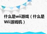 什么是wii游戲（什么是Wii游戲機(jī)）
