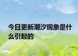 今日更新潮汐現(xiàn)象是什么引起的