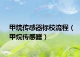 甲烷傳感器標(biāo)校流程（甲烷傳感器）
