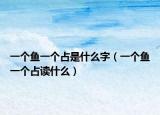 一個魚一個占是什么字（一個魚一個占讀什么）