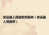 安遠縣人民政府劉春林（安遠縣人民政府）