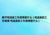 數(shù)字電流表工作原理是什么（電流表的工作原理 電流表的工作原理是什么）