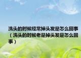 洗頭的時候經(jīng)常掉頭發(fā)是怎么回事（洗頭的時候老是掉頭發(fā)是怎么回事）