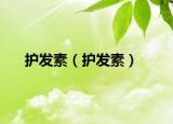 護(hù)發(fā)素（護(hù)發(fā)素）