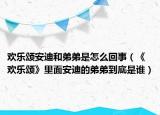歡樂頌安迪和弟弟是怎么回事（《歡樂頌》里面安迪的弟弟到底是誰）