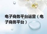 電子商務(wù)平臺(tái)運(yùn)營（電子商務(wù)平臺(tái)）