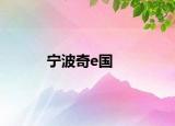 寧波奇e國