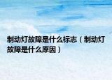 制動燈故障是什么標(biāo)志（制動燈故障是什么原因）