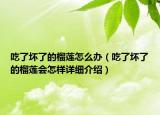 吃了壞了的榴蓮怎么辦（吃了壞了的榴蓮會怎樣詳細介紹）