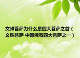 文殊菩薩為什么是四大菩薩之首（文殊菩薩 中國(guó)佛教四大菩薩之一）