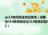 qc3.0快充和全協(xié)議快充（詳解QC4.0快充協(xié)議QC4.0快充識(shí)別IC）