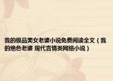 我的極品美女老婆小說免費閱讀全文（我的絕色老婆 現(xiàn)代言情類網(wǎng)絡小說）