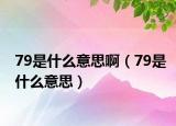 79是什么意思?。?9是什么意思）