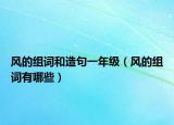 風(fēng)的組詞和造句一年級(jí)（風(fēng)的組詞有哪些）